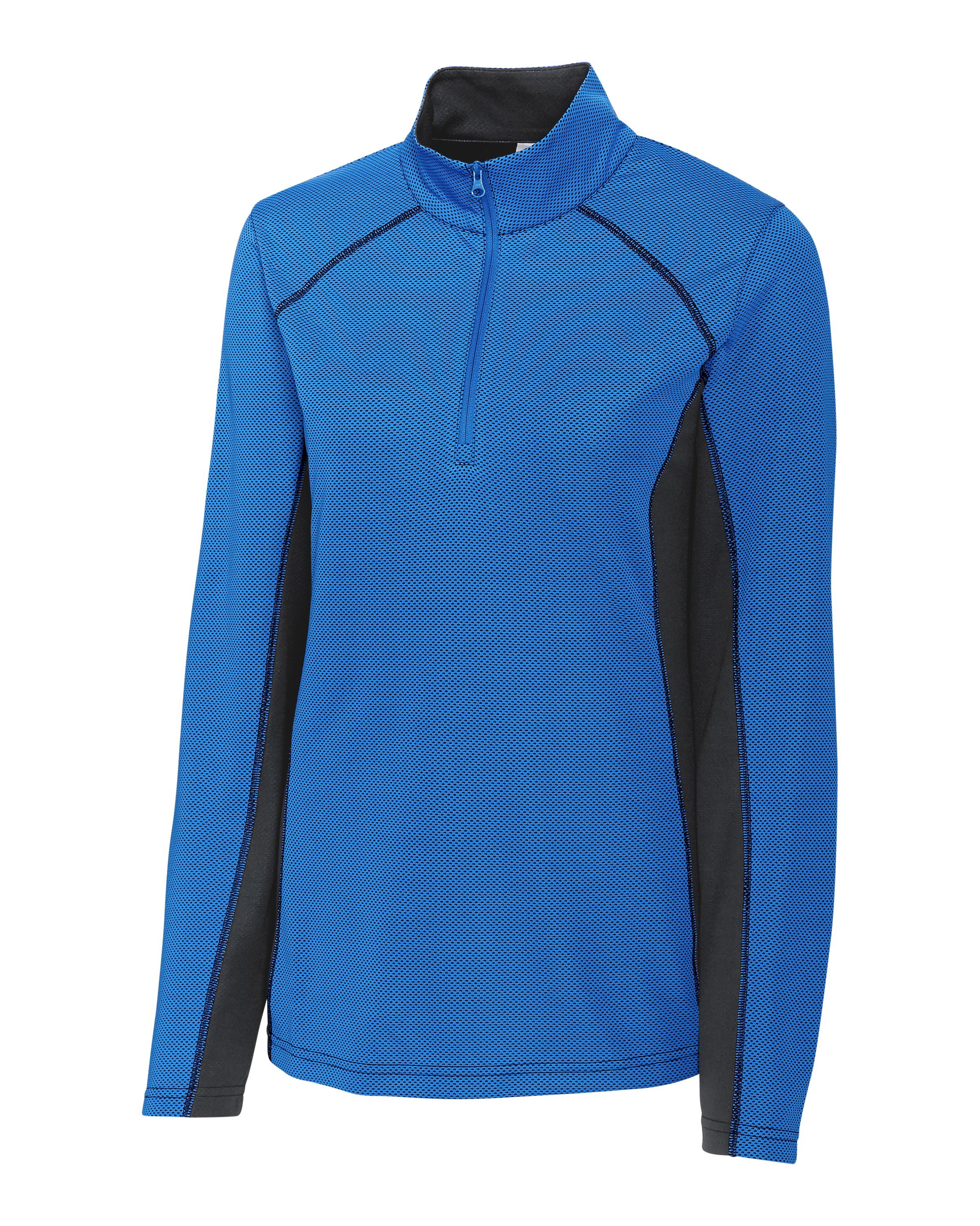 Clique Ice Pique Colorblock Tech Womens Half Zip 30