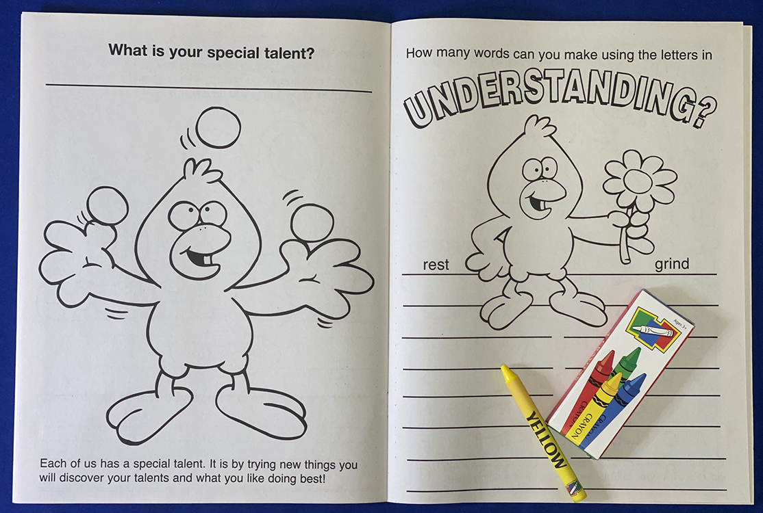 COLORING SET - Everyone is Someone Special Coloring Book Fun Pack 5