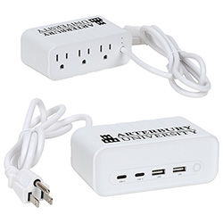 Relay 5 Ft. Charging Station with Type-C, USB & AC Outlets 4