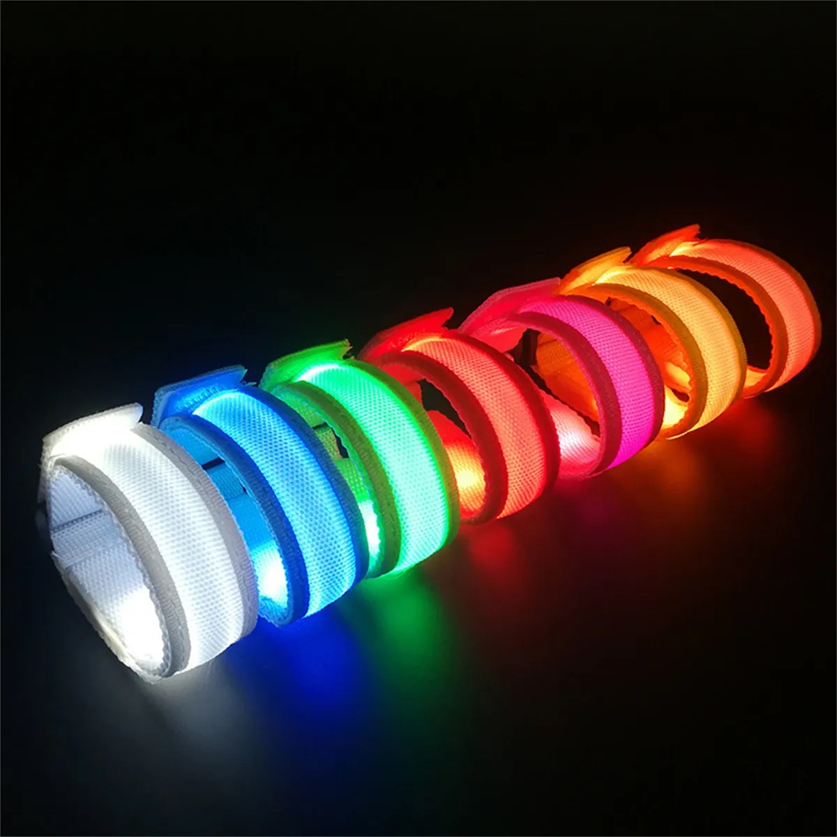 LED Glow Bracelets Light Up Wristbands 4