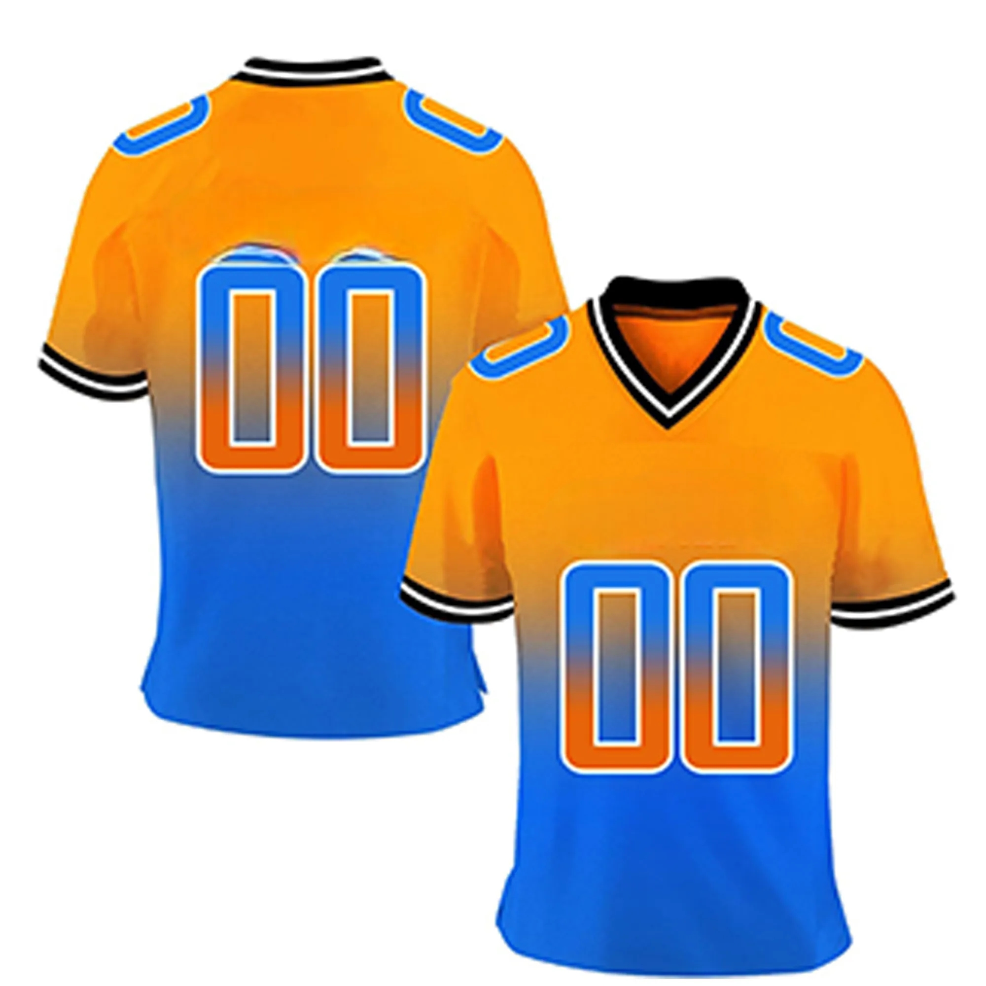 Rugby Jersey Breathable Casual Sports Top Short Sleeve 4