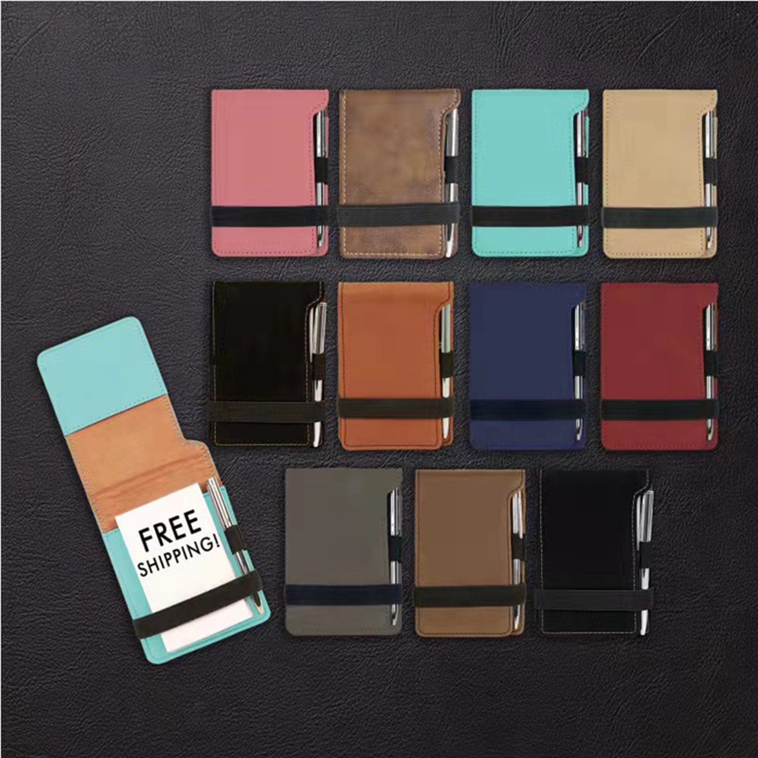 PU Leather Golf Point Book 5