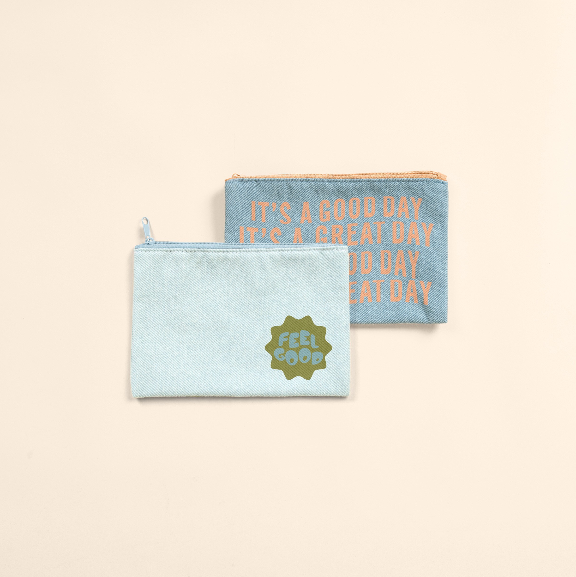 POPTART POUCH - DENIM