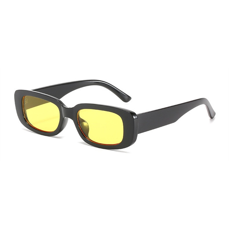 Rectangle Retro Fashion Sunglasses for Women Men 12