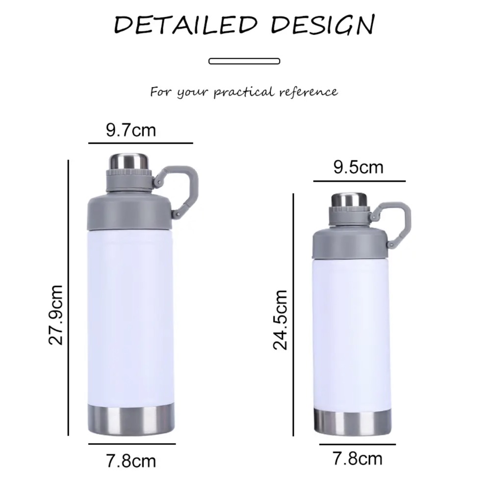 24 oz Insulated Stainless Steel Water Bottle, custom water bottle with logo imprint 1