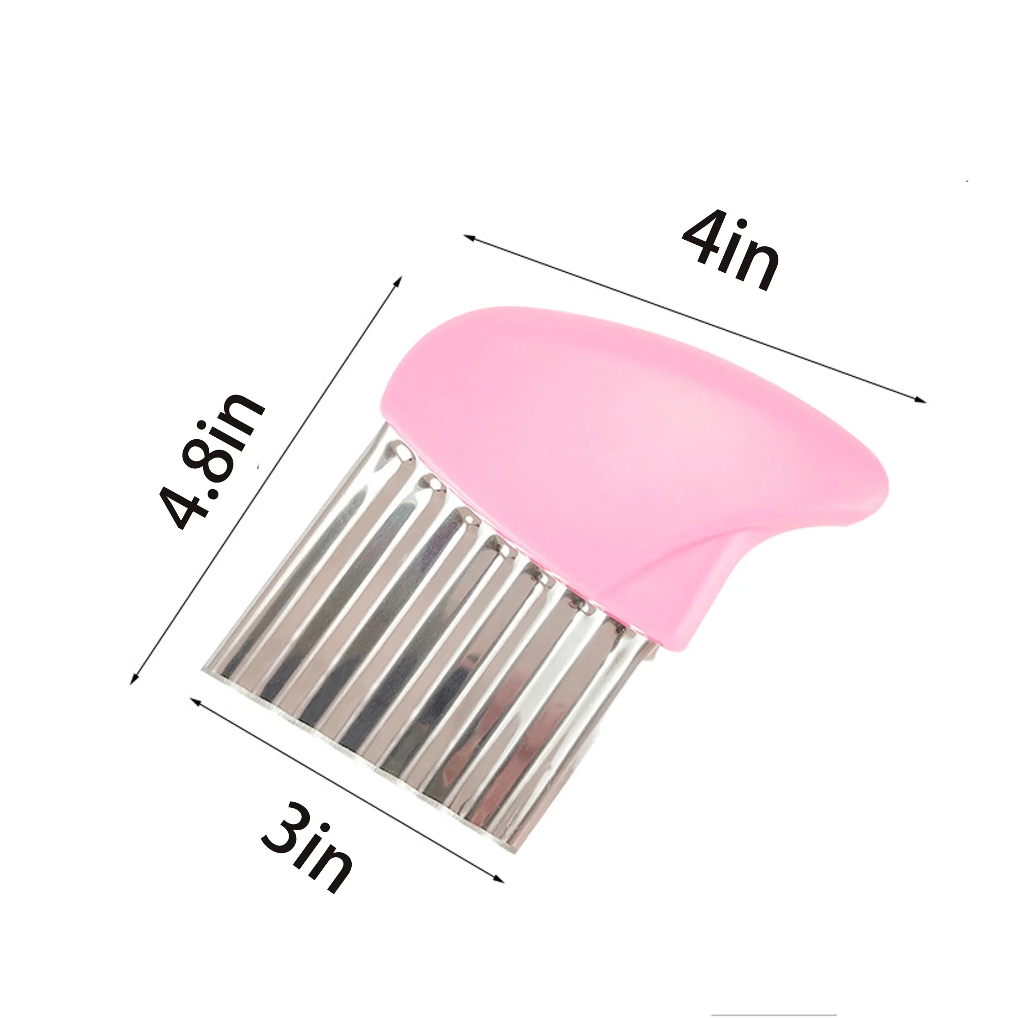 Crinkle Cut Knife Wavy Vegetable Slicer 3
