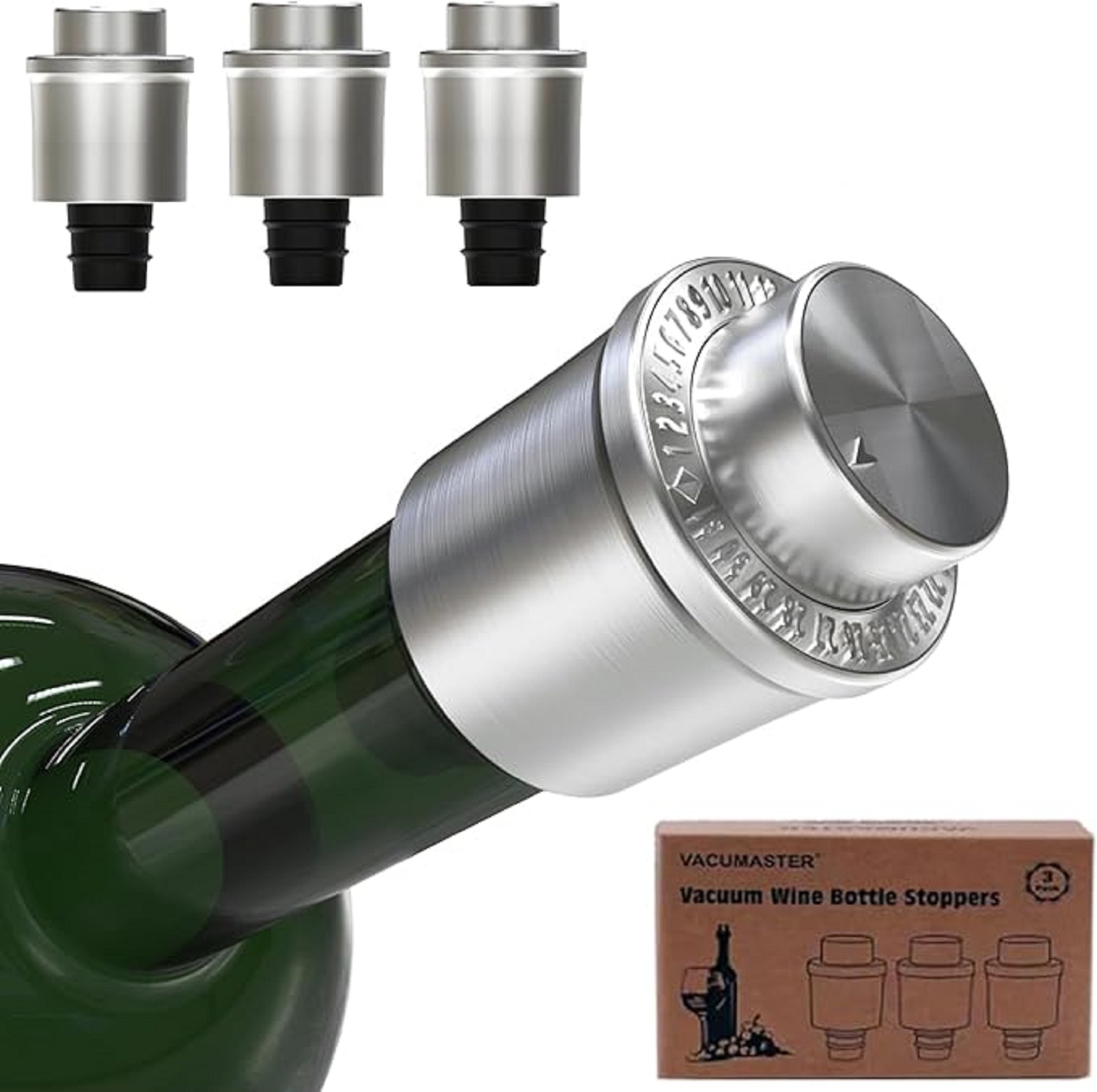 Wine Stoppers Vacuum for Wine Bottles 2