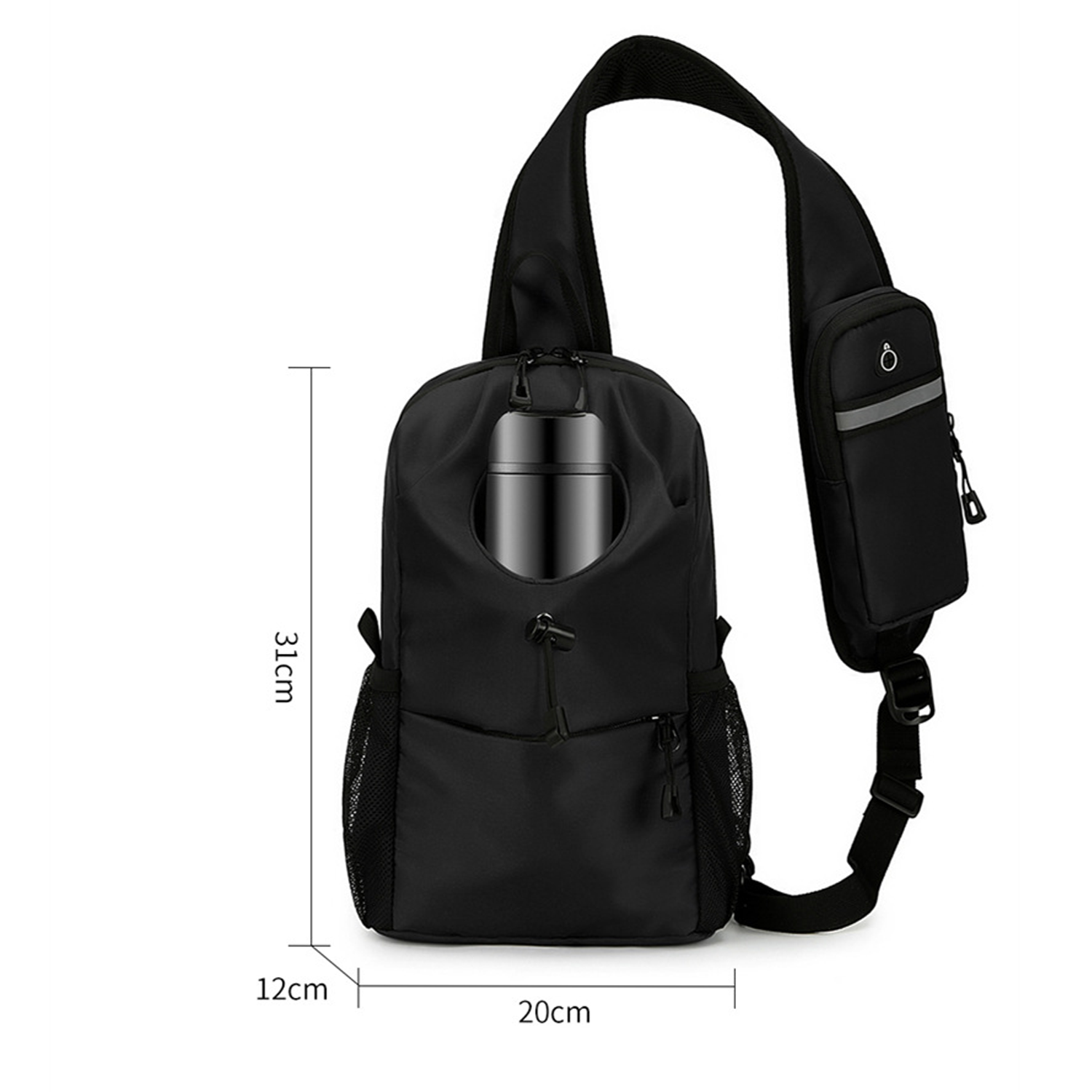 Adjustable Strap Leisure Shoulder Bag 1