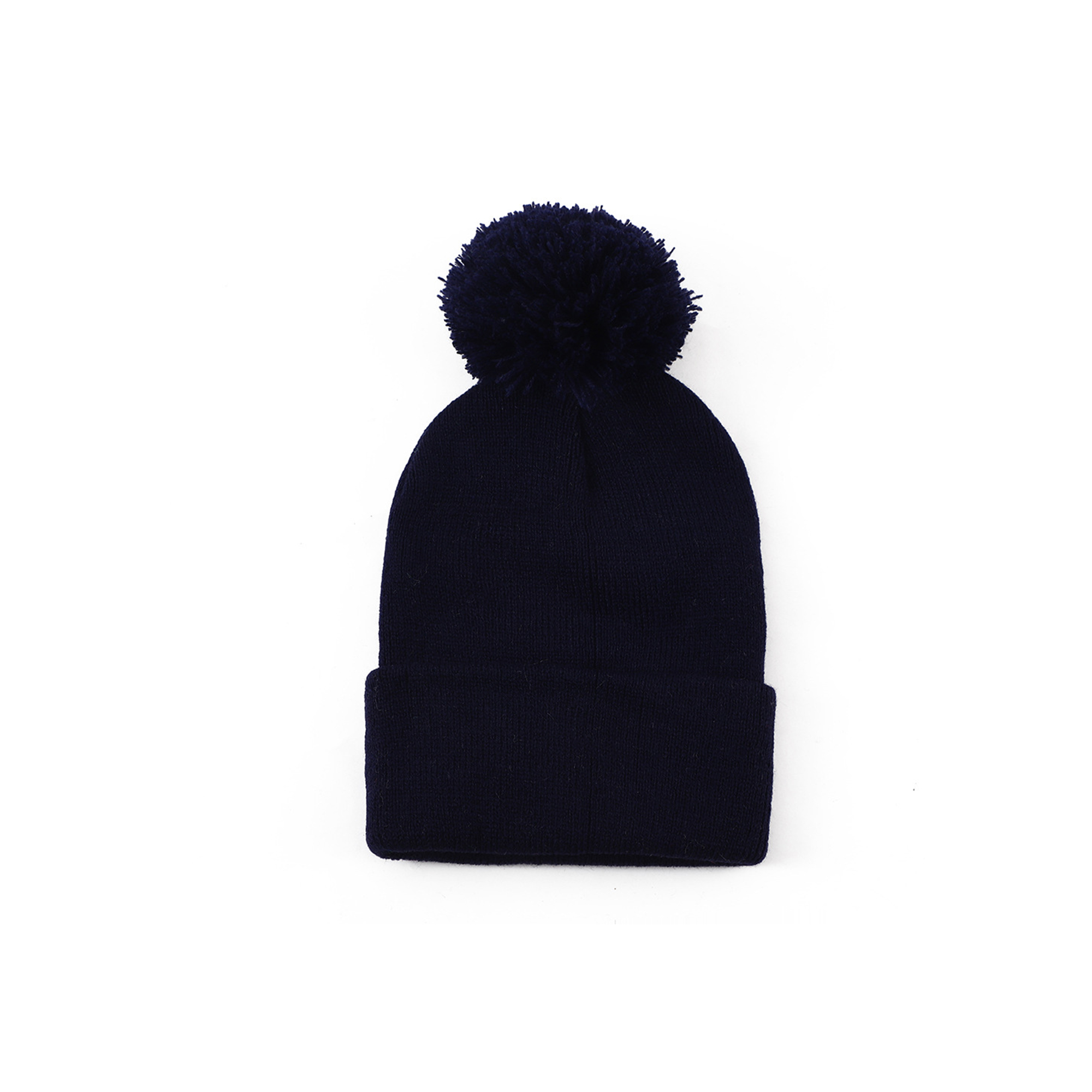Knit Beanie With Pom Pom 10