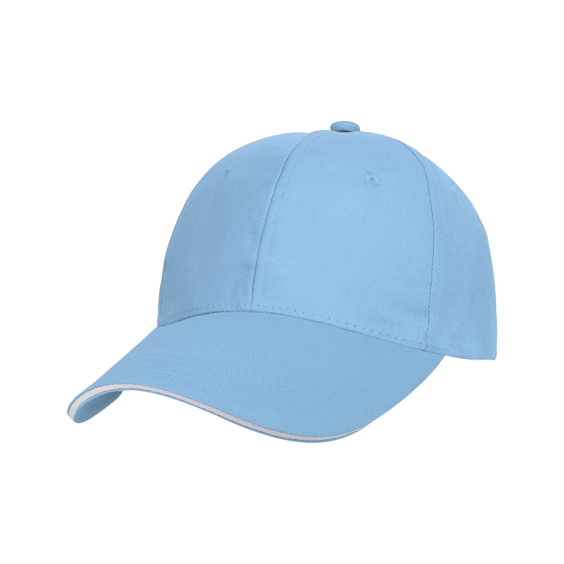 Structured Cotton Twill Sandwich Cap 11