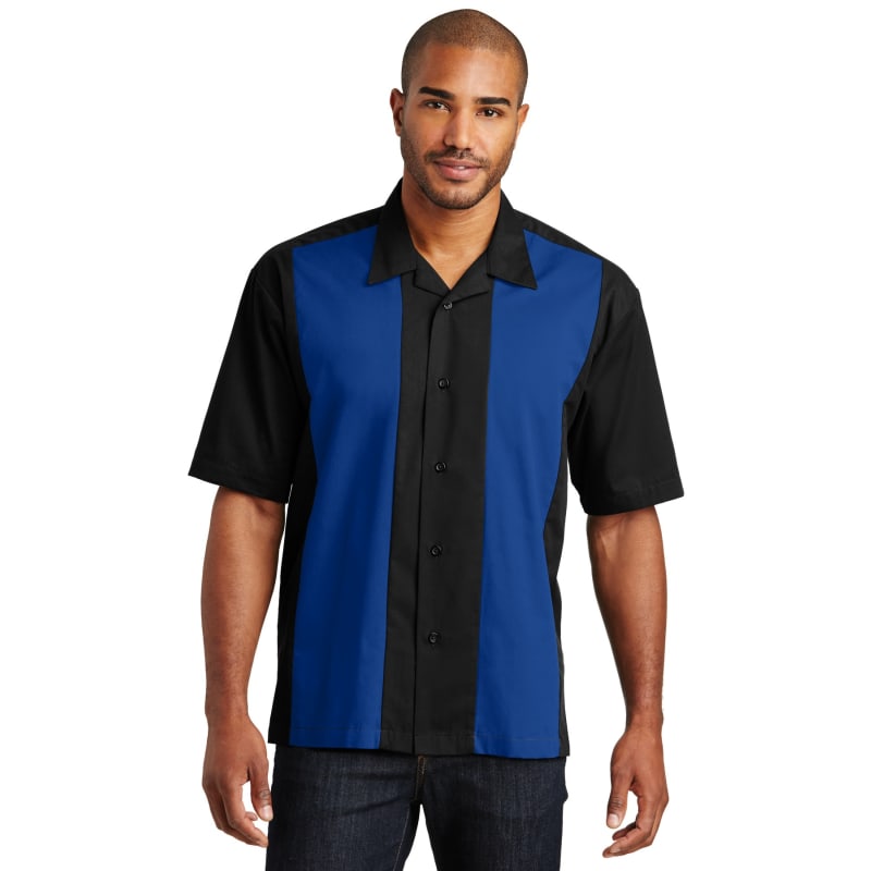 Port Authority Retro Camp Shirt. 3