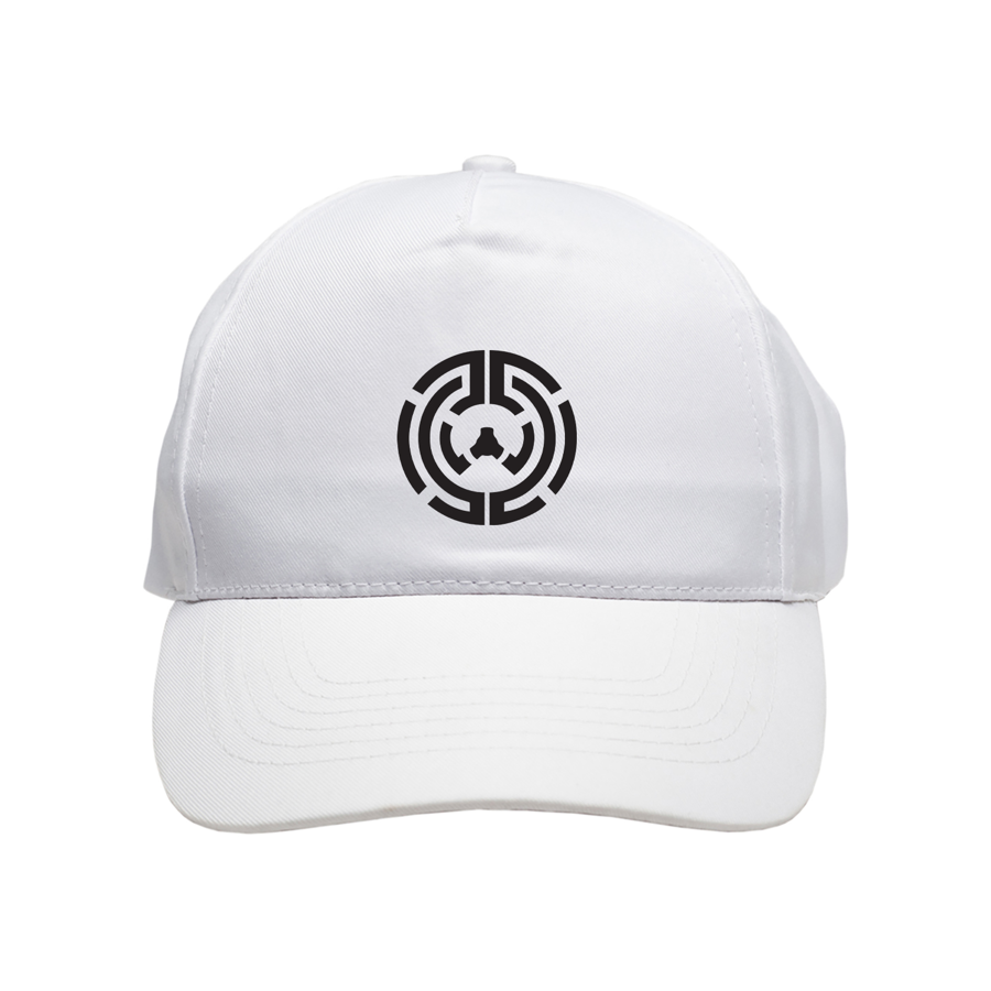 Polyester 5-Panel Baseball Cap with Custom Logo