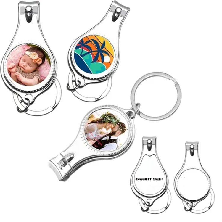 Nail Clipper & Bottle Opener Keychain 1