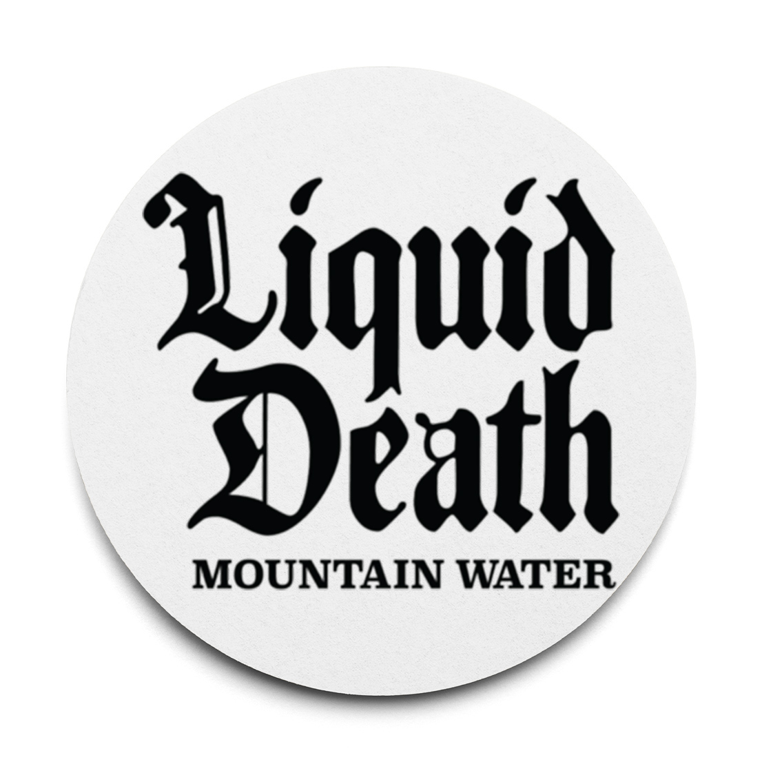 40 pt. Pulpboard Coaster, 3.5" Round