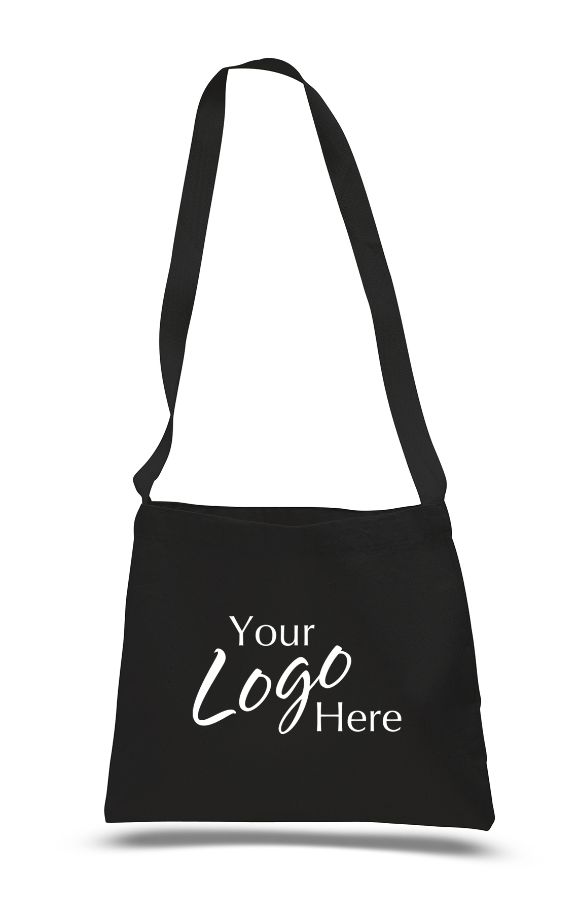 Small Canvas Messenger Bag 14" W x 12"H