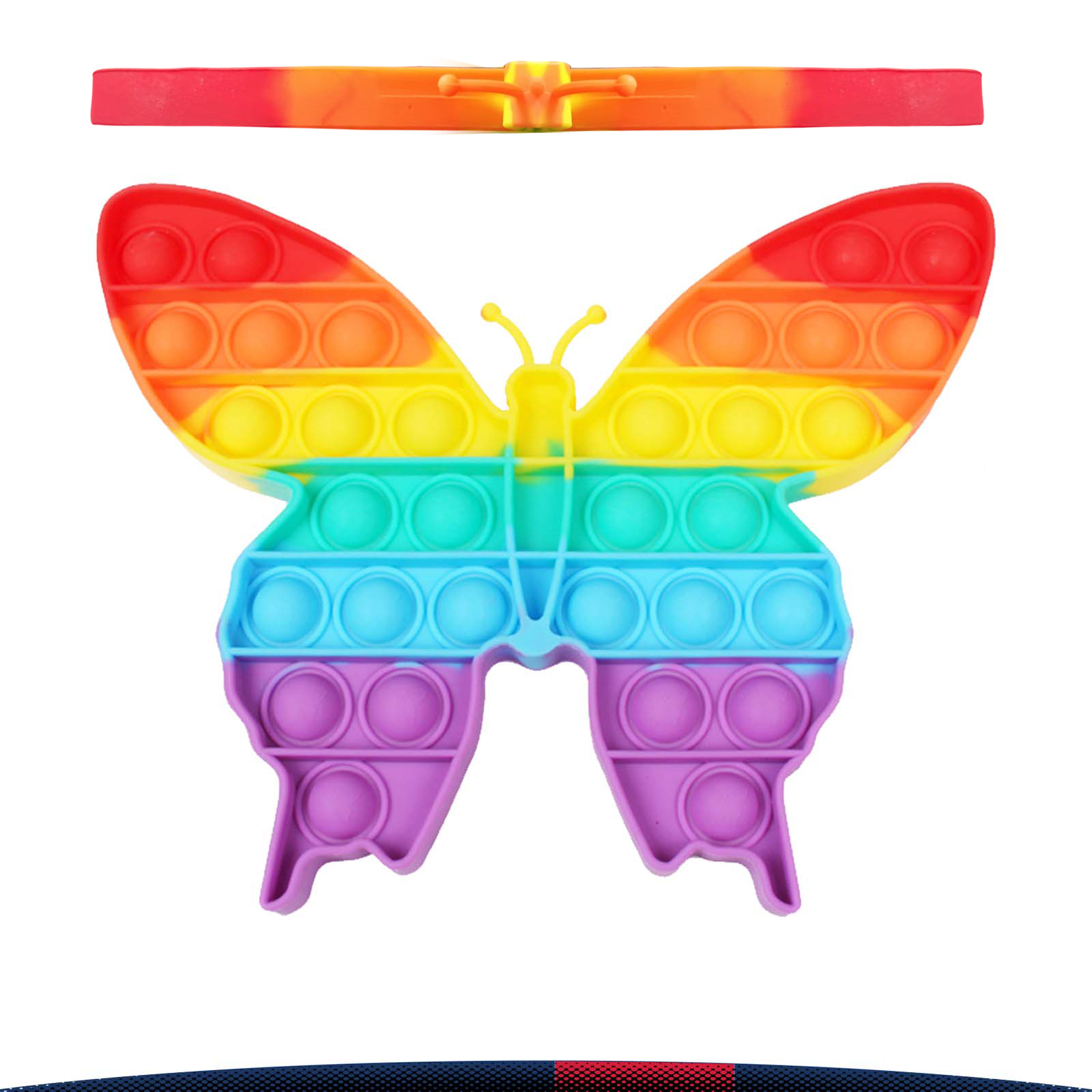 Morh Rainbow Push Pop Bubble Toy 3