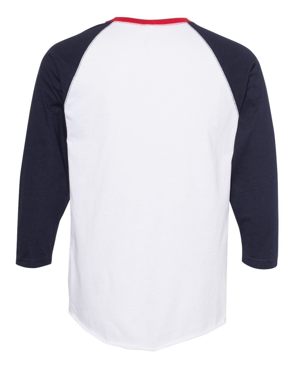 Unisex Baseball Fine Jersey Three-Quarter Sleeve Tee - 6930 24