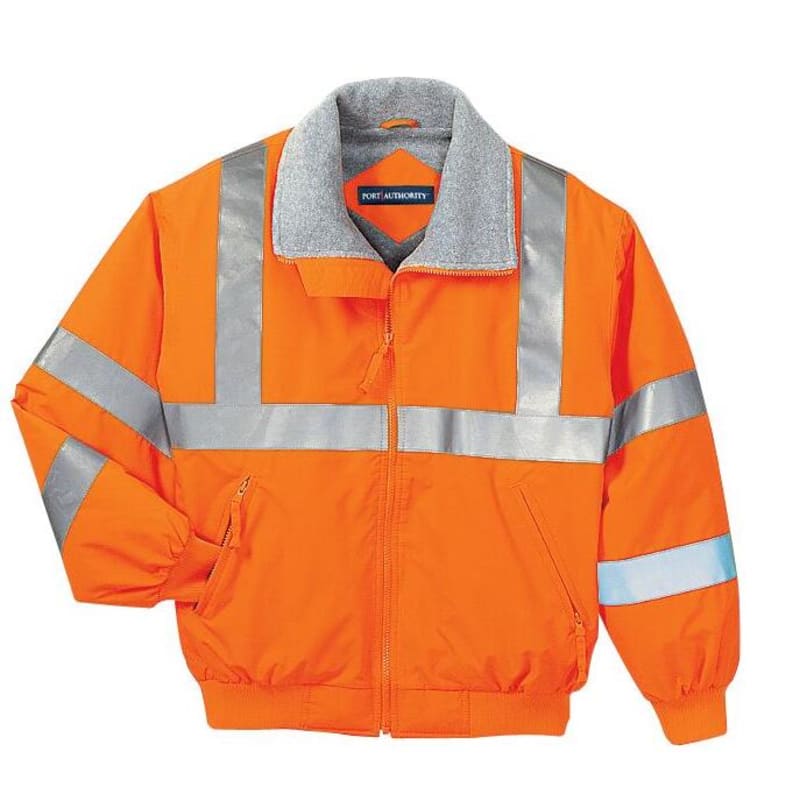 Port Authority Enhanced Visibility Challenger Jacket With Reflective Taping. 9