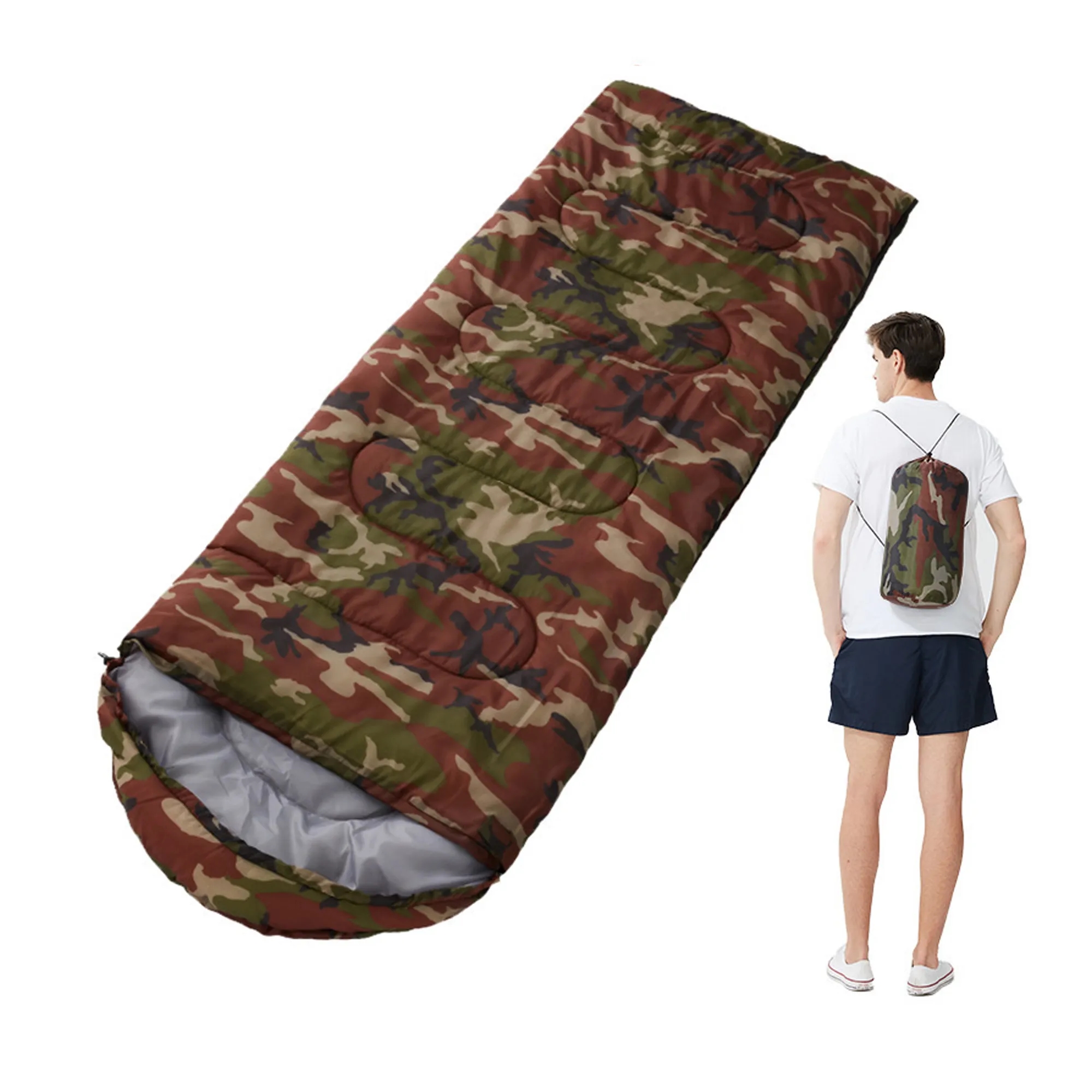 Adults Camping Hiking Sleeping Bag 7