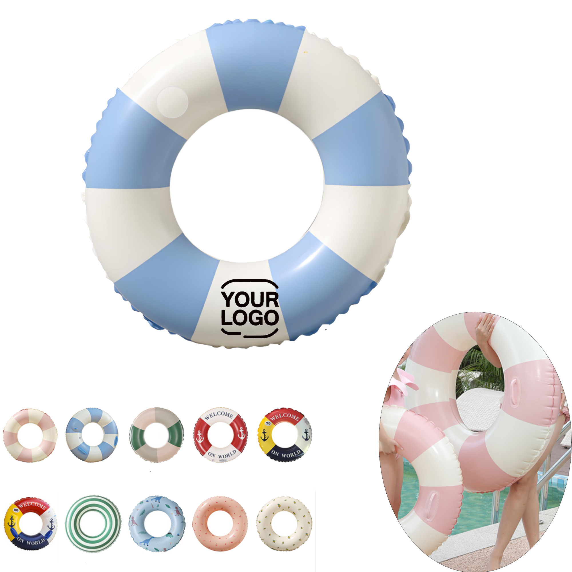 Custom Pvc Swim Ring 4