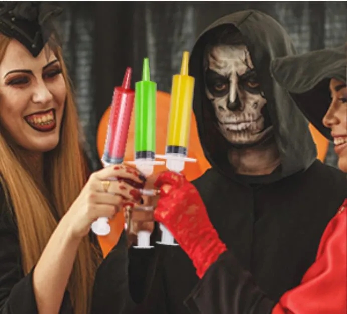 Plastic Jello Short Syringe 6