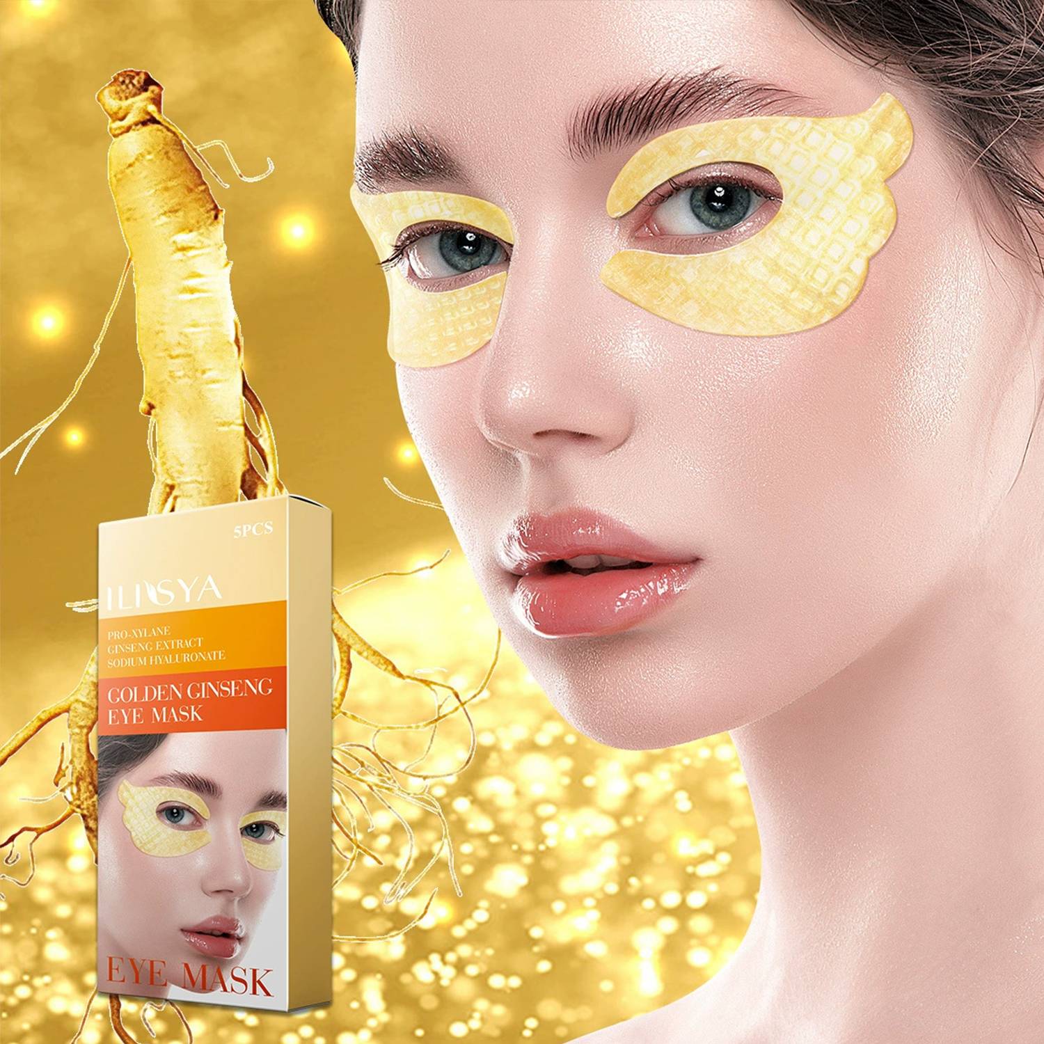 5 Packs Collagen Butterfly Shaped Eye Mask 6