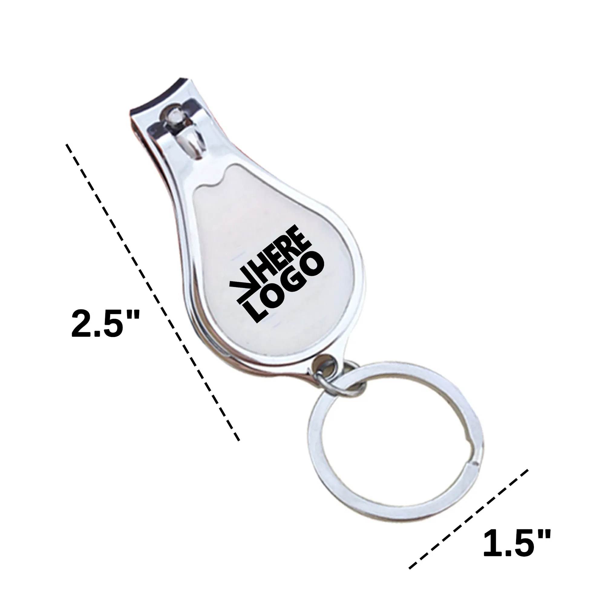 MOQ 20 Nail Clipper Keychain Bottle Opener 2