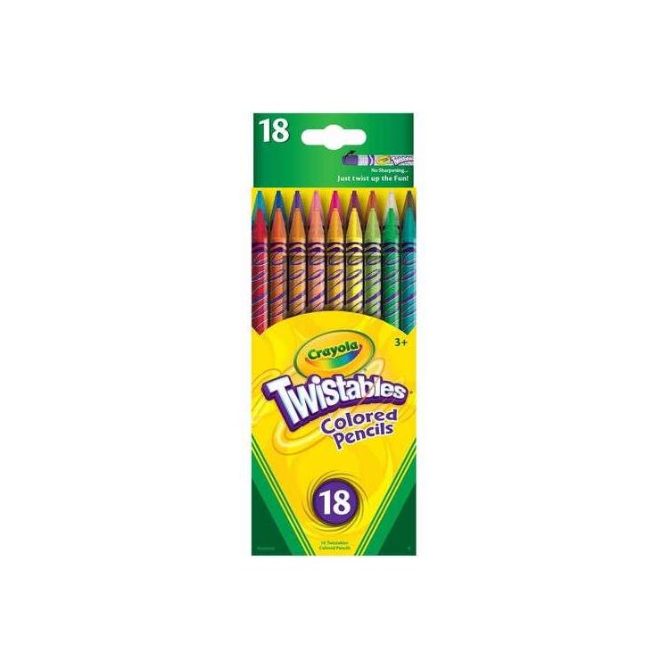 Crayola Twistables Colored Pencils - 18 Pack 1