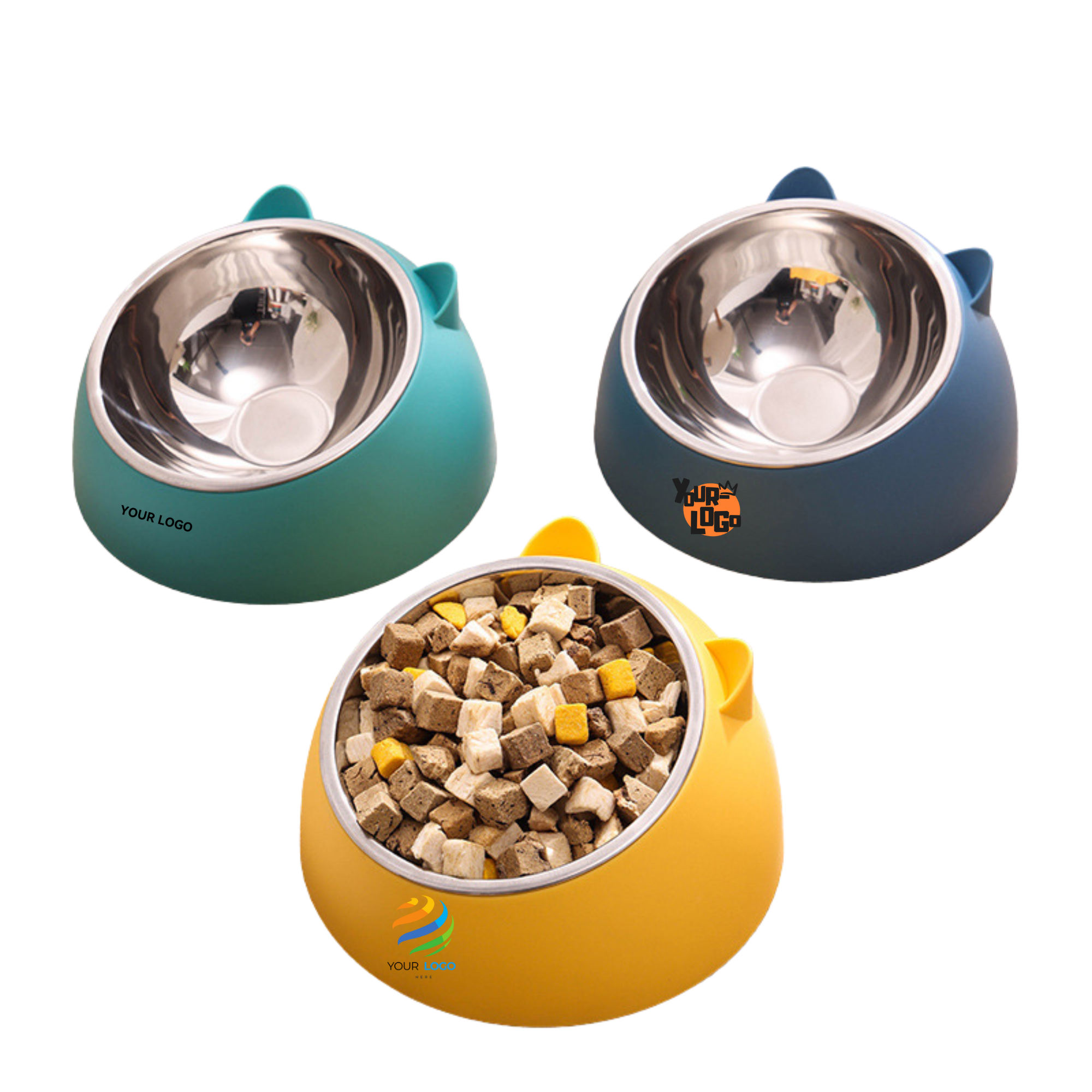 Durable Pet Bowls for Cats and Dogs 2