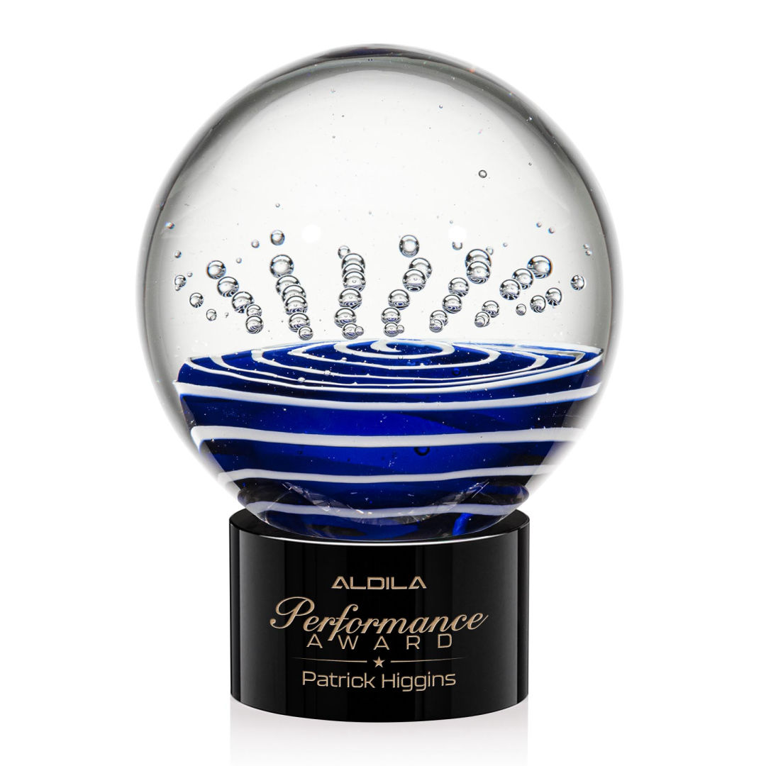 Tranquility Award on Marvel Base - Black 9