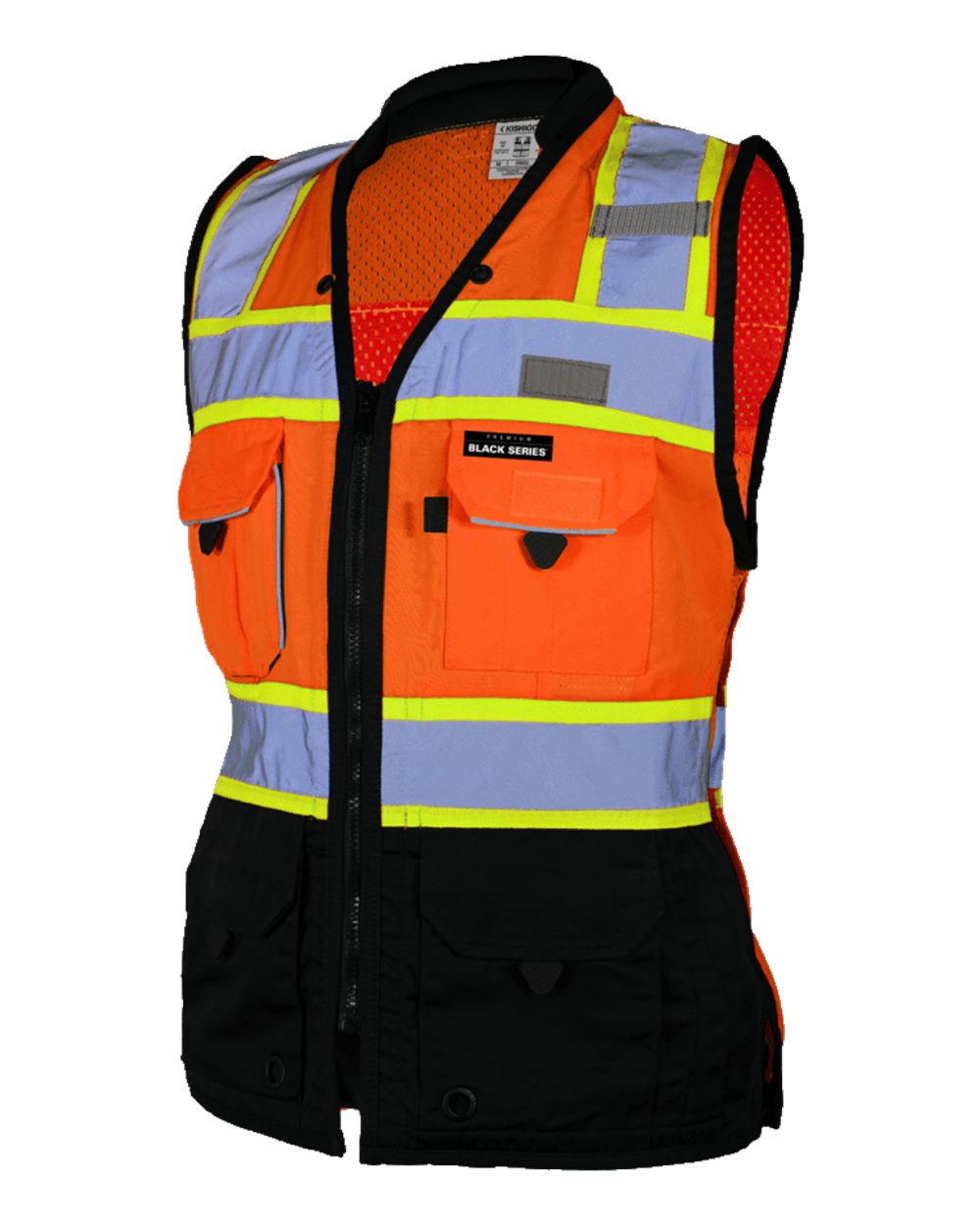 Women's Premium Black Series® Heavy Duty Surveyors Vest - S5021-5022 2