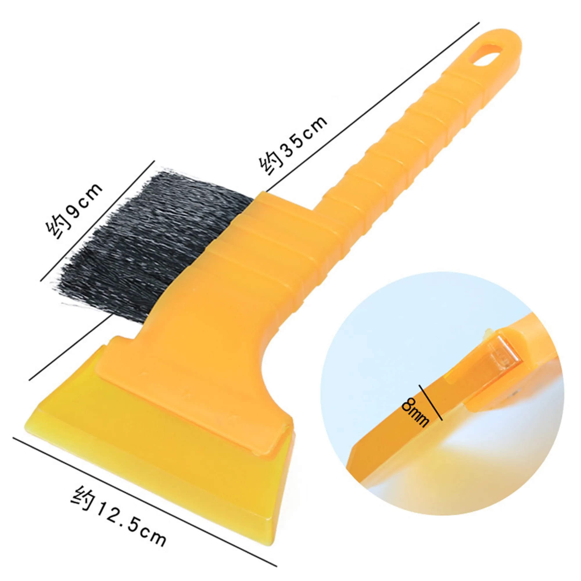3-in-1 Oxford Long-handled Snow Scraper 3