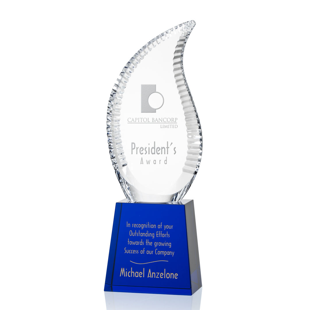 Harmony Flame Award - Deep Etch 11