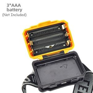 Adjustable Head Flashlight Lamp With Elastic Headband 16
