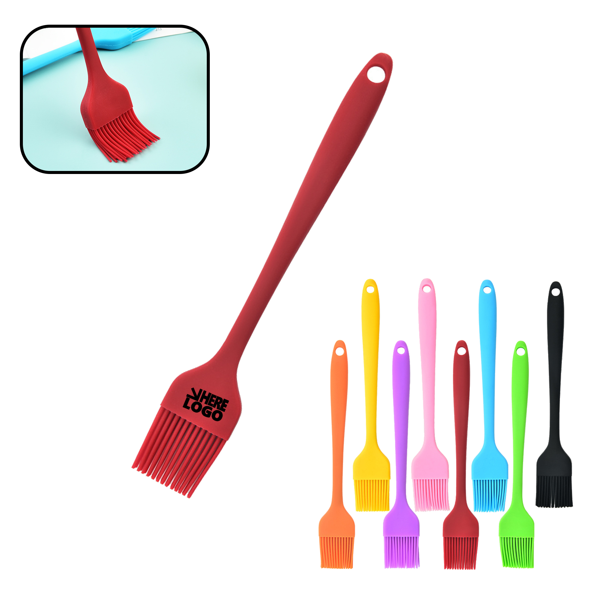 MOQ 30 PCS Silicone Basting Brush 2