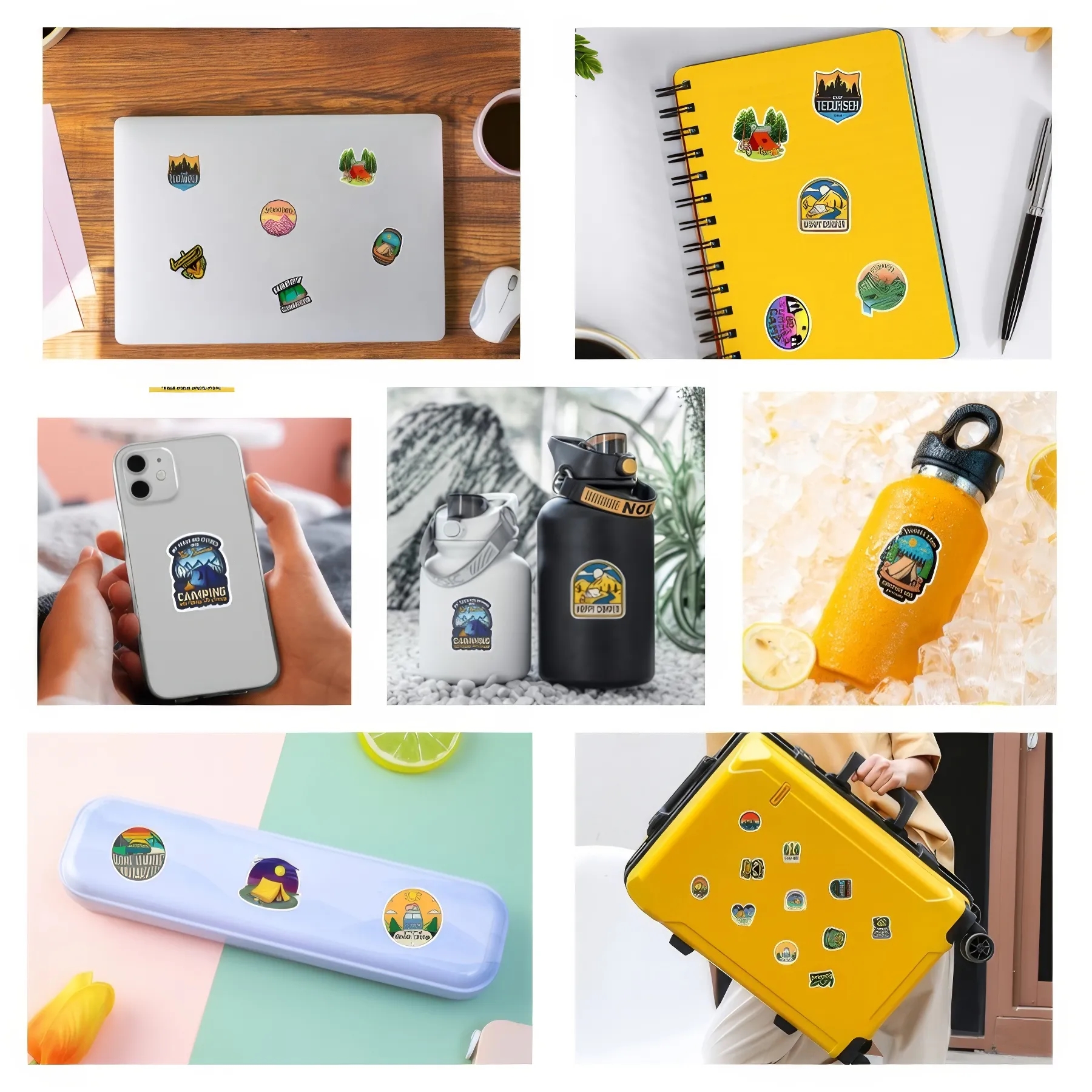 Waterproof Outdoor Camping Graffiti Sticker 5