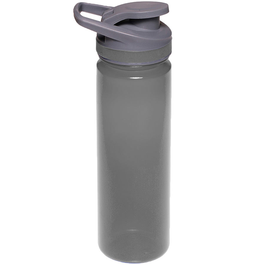 Plastic Sports Water Bottle with Flip Lid - Carry Handle, 22 15