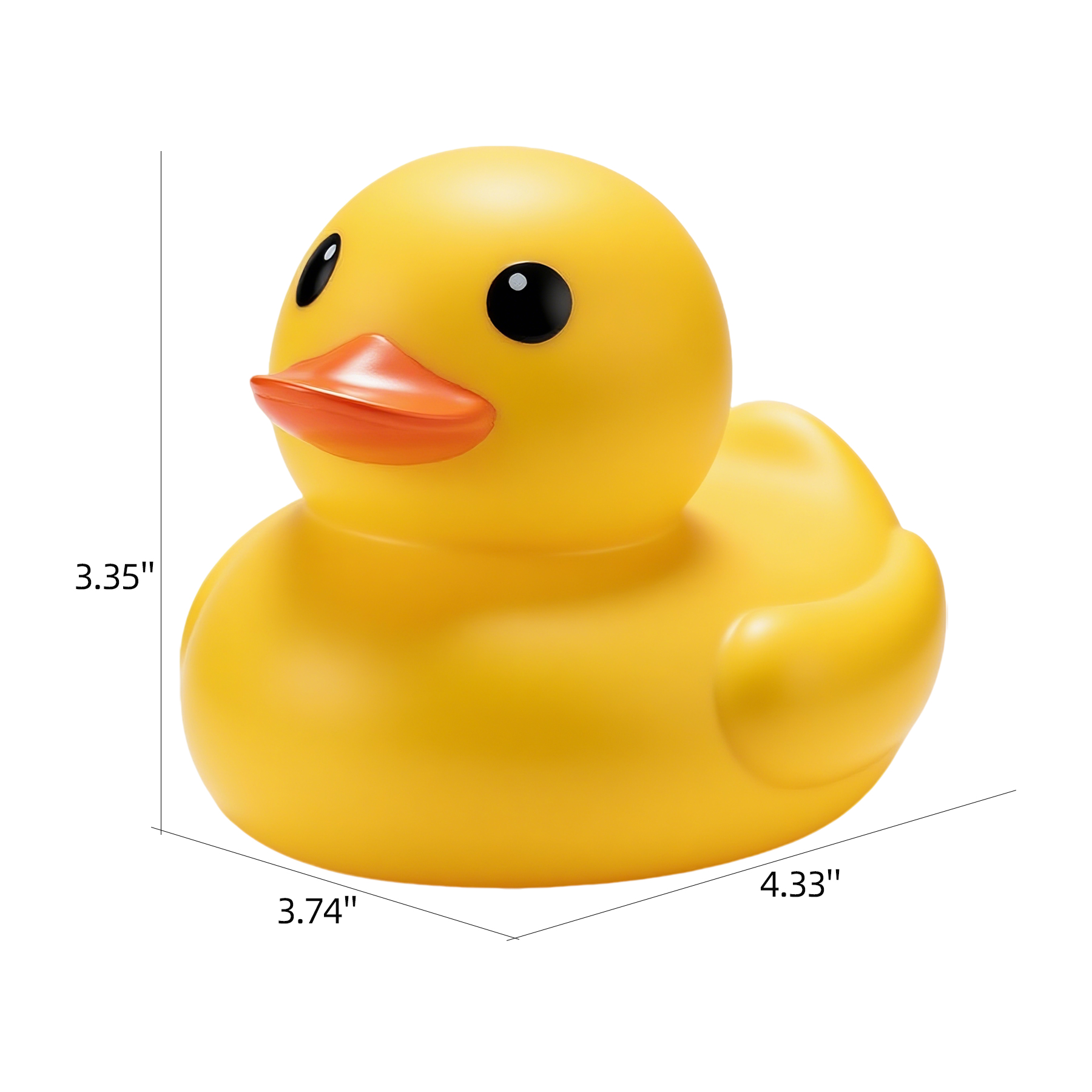 2'' Rubber Ducks Bath Toy 6