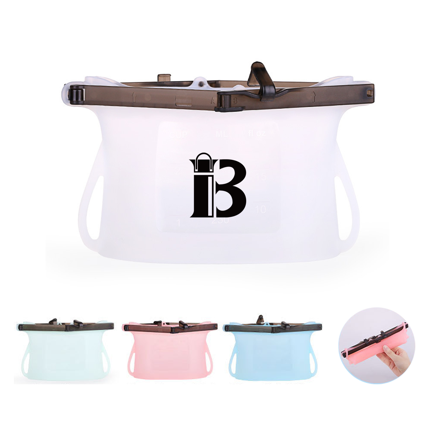 Kitchen Food Bag Reusable Silicone 8