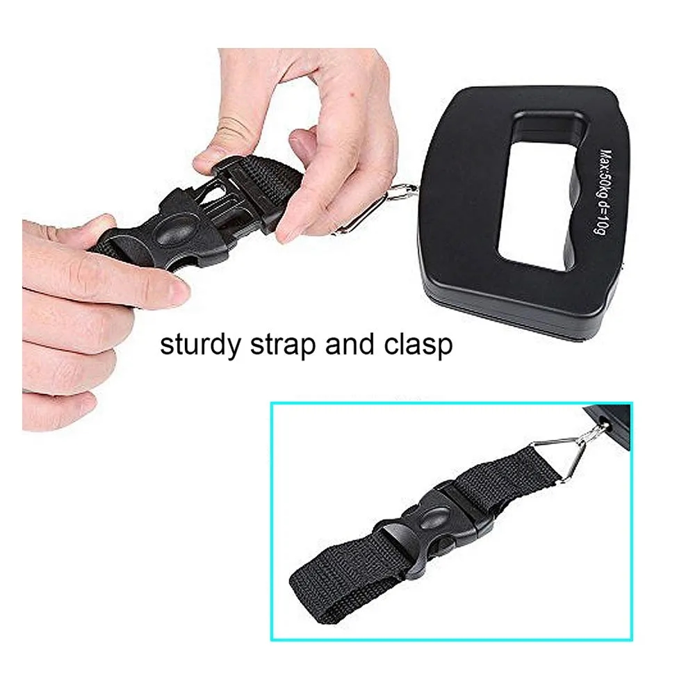 Portable Mini Electronic Scale with Fishing Hook 5