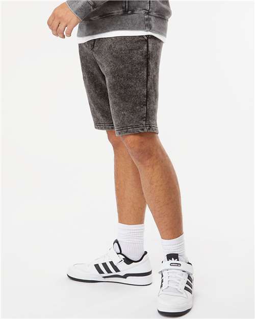 Unisex Mineral Wash Fleece Shorts - PRM50STMW 8