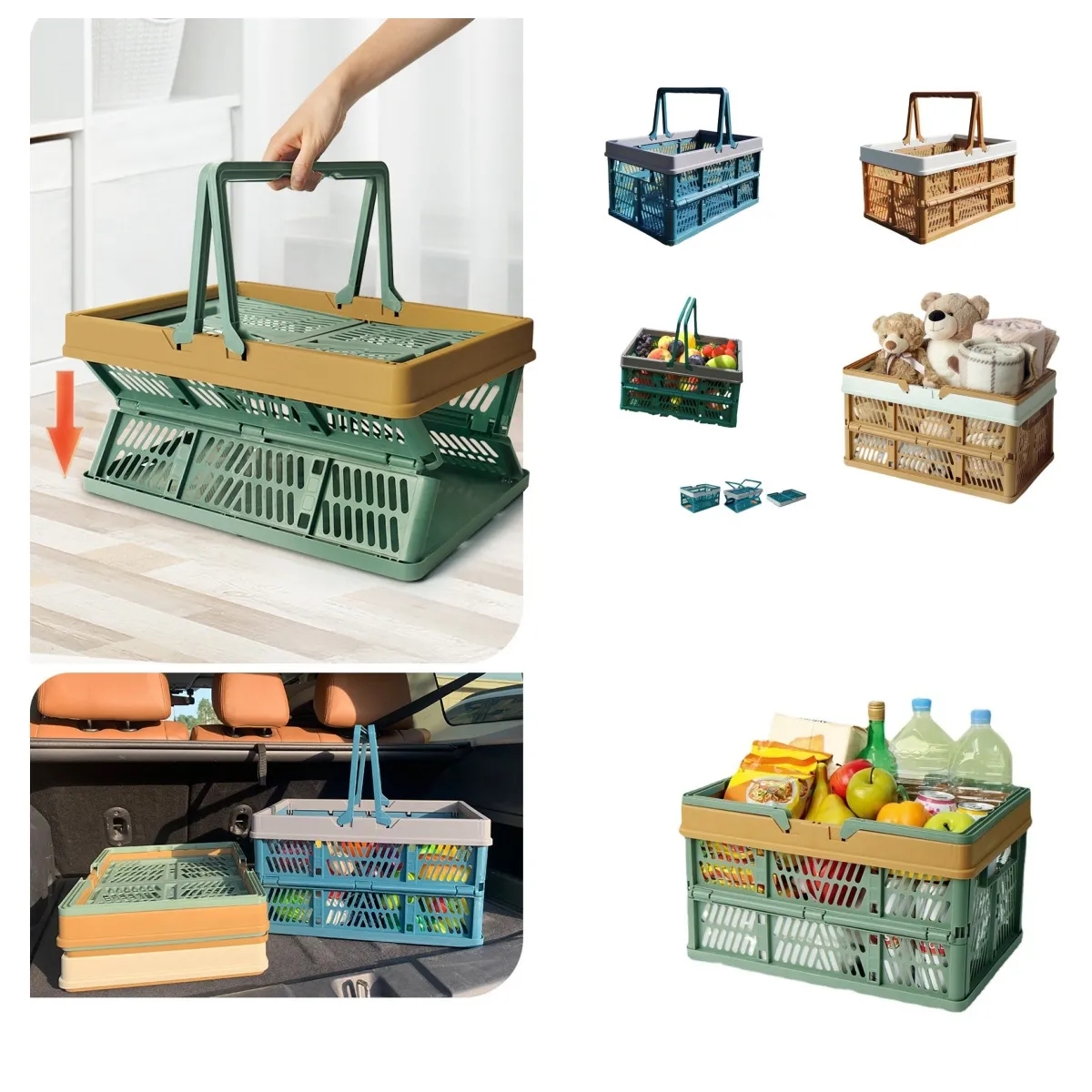 Folding Storage Basket 7
