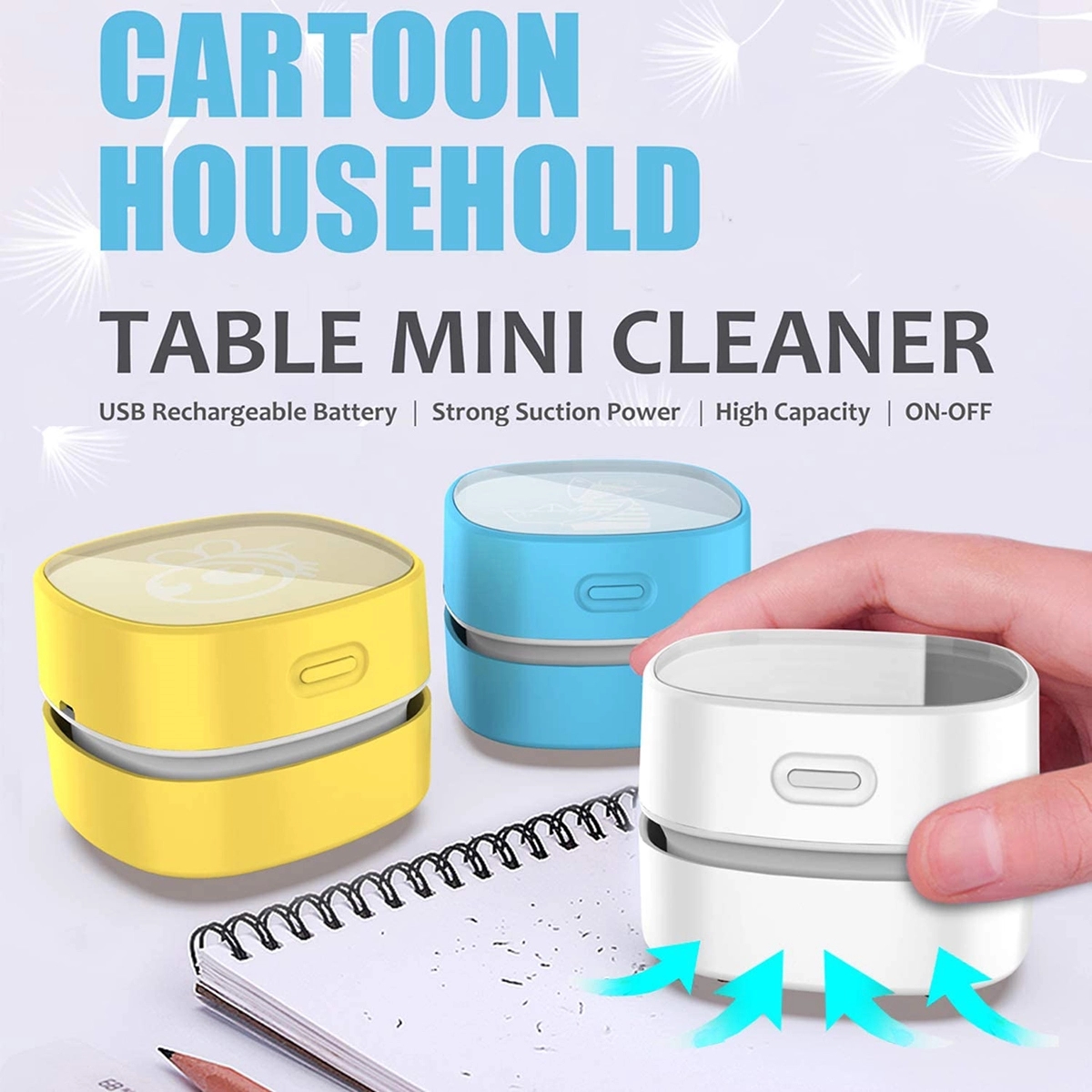 Mini Desktop Vacuum Cleaner 1