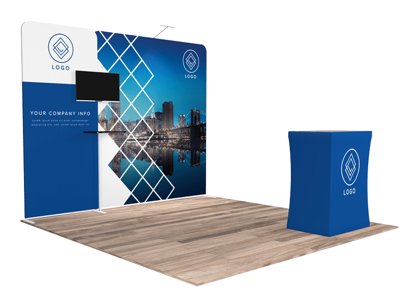 Quick N Fit Trade Show Display Booth 1111
