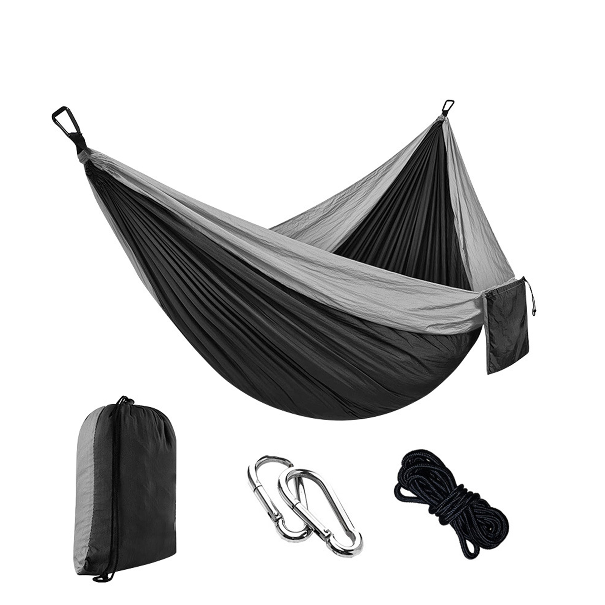 Lightweight Nylon Camping Hammock With Strap Kit 5