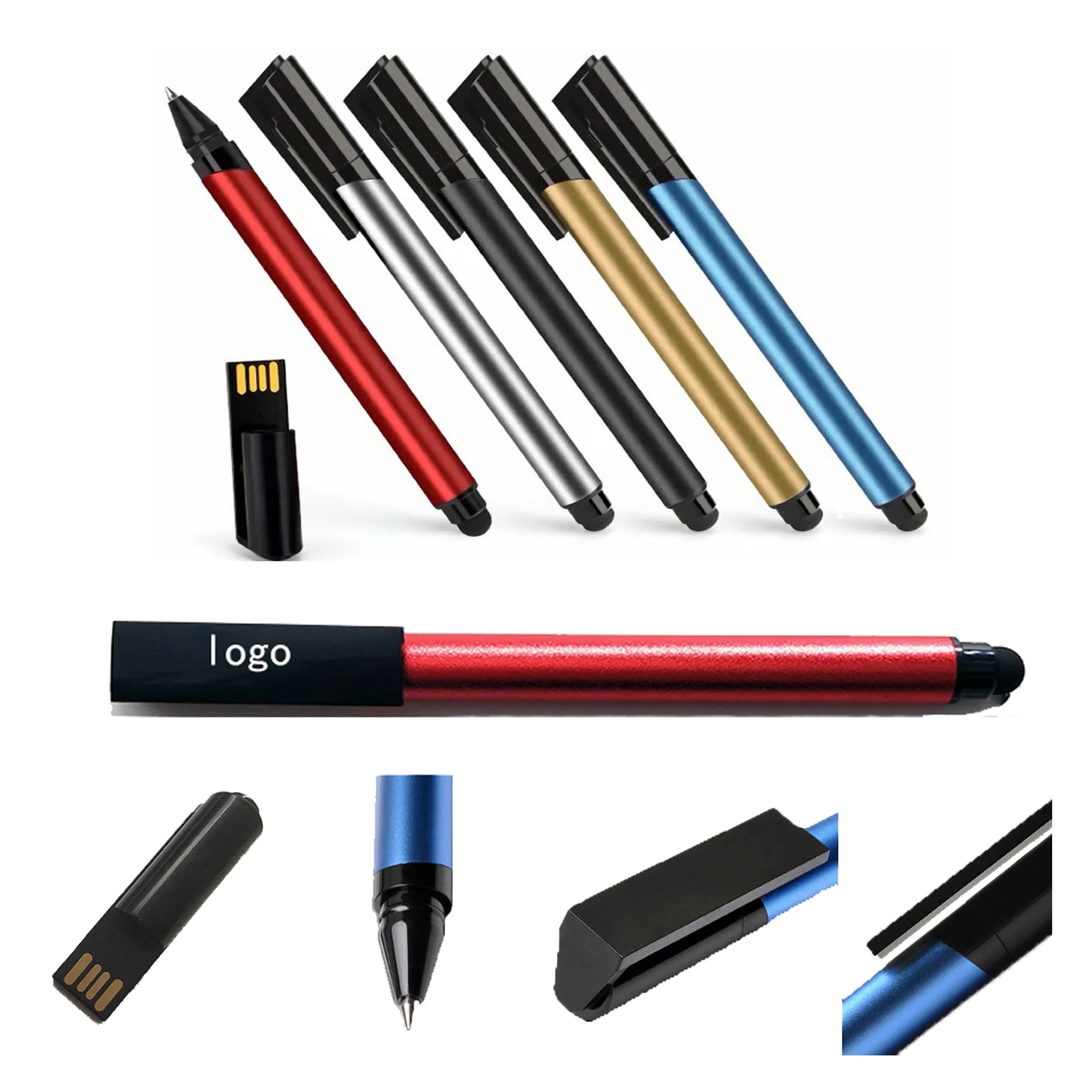 Touch Pen With Flash Drive