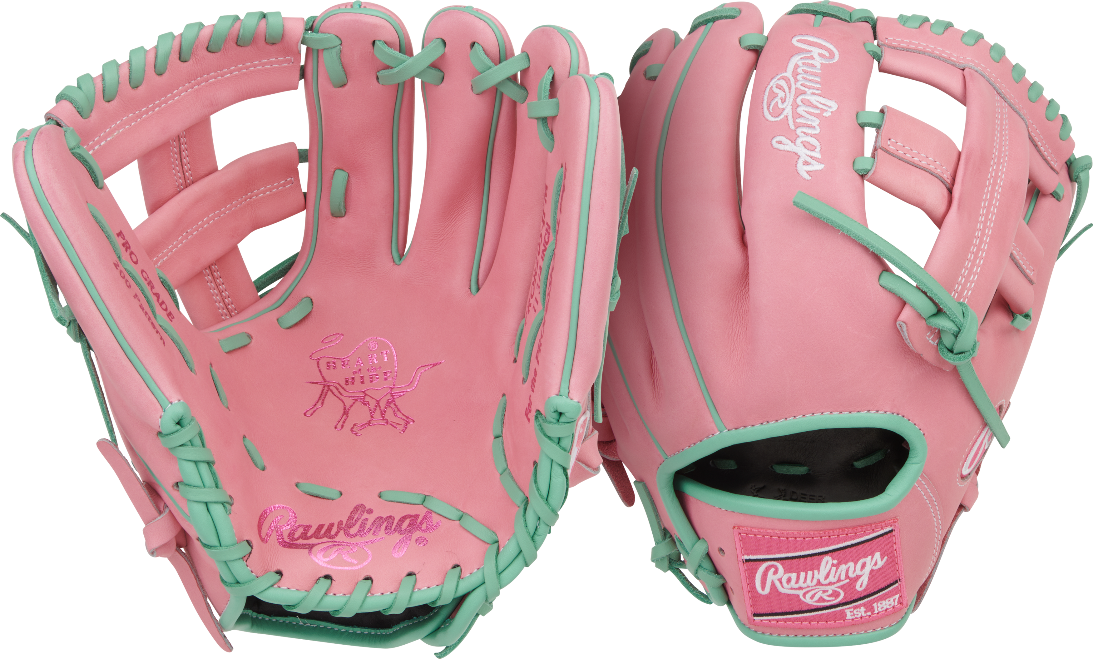 Rawlings Heart of the Hide 11.75 in Baseball  Glove, Infield 2