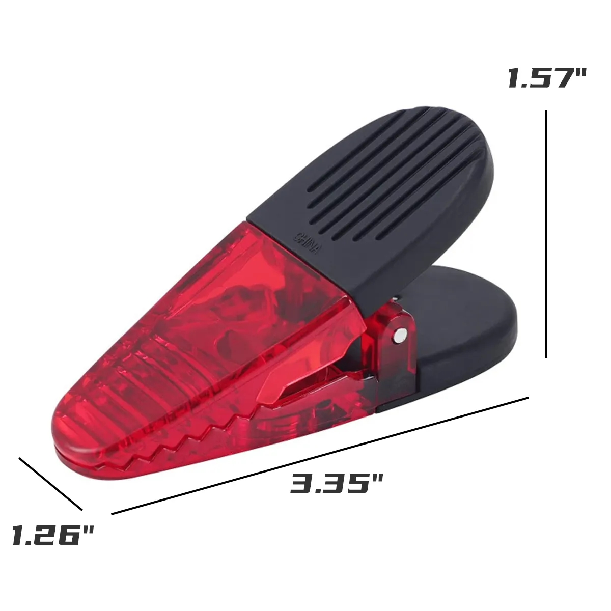 Multipurpose Plastic Refrigerator Magnet Snacks Bag Clips 4