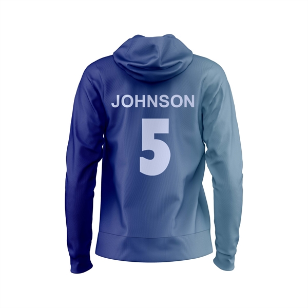 Women's Sublimation 250G Lightweight Kangaroo Hoodie 1