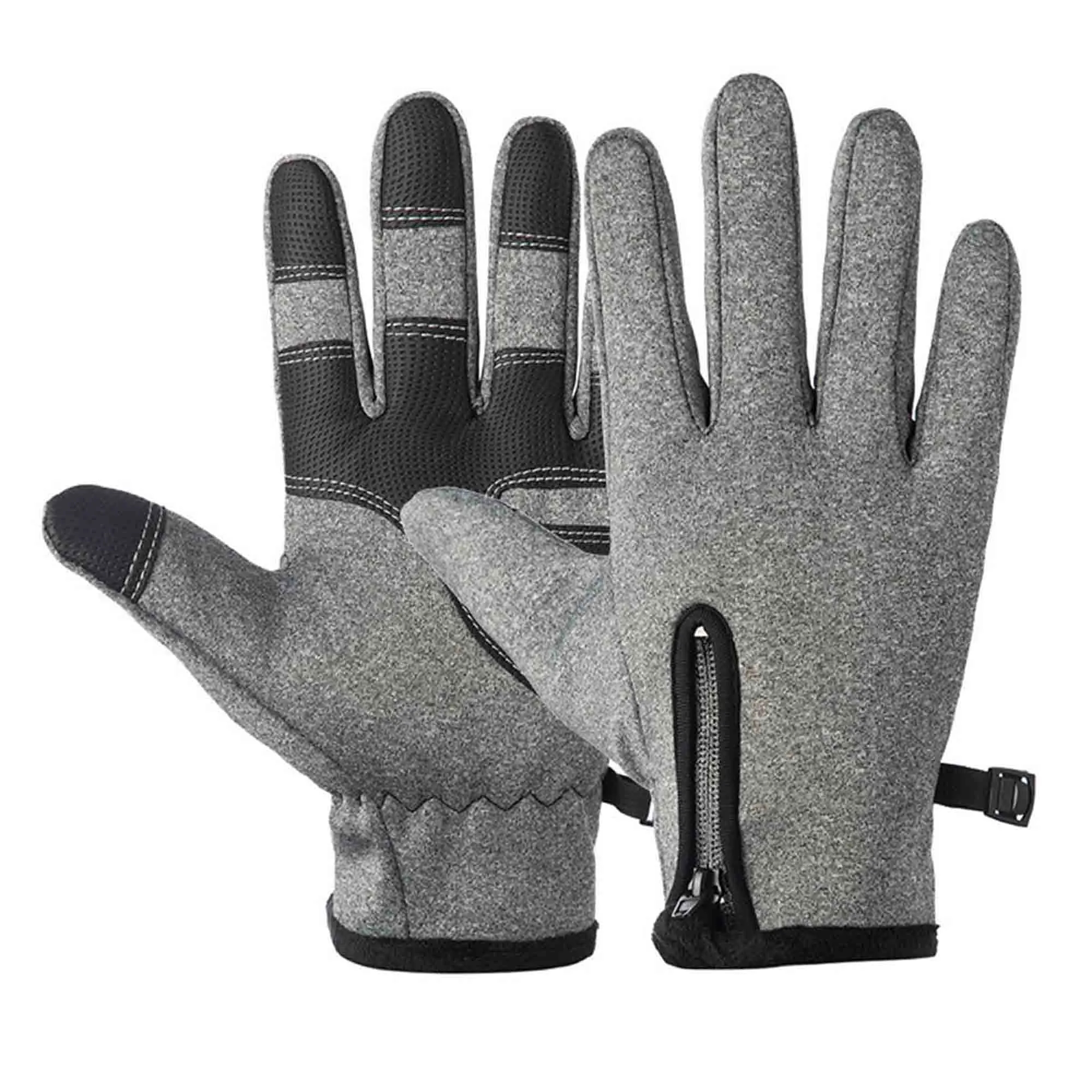 Water-Resistant Winter Glove with Gripped Palm/Fingers 3